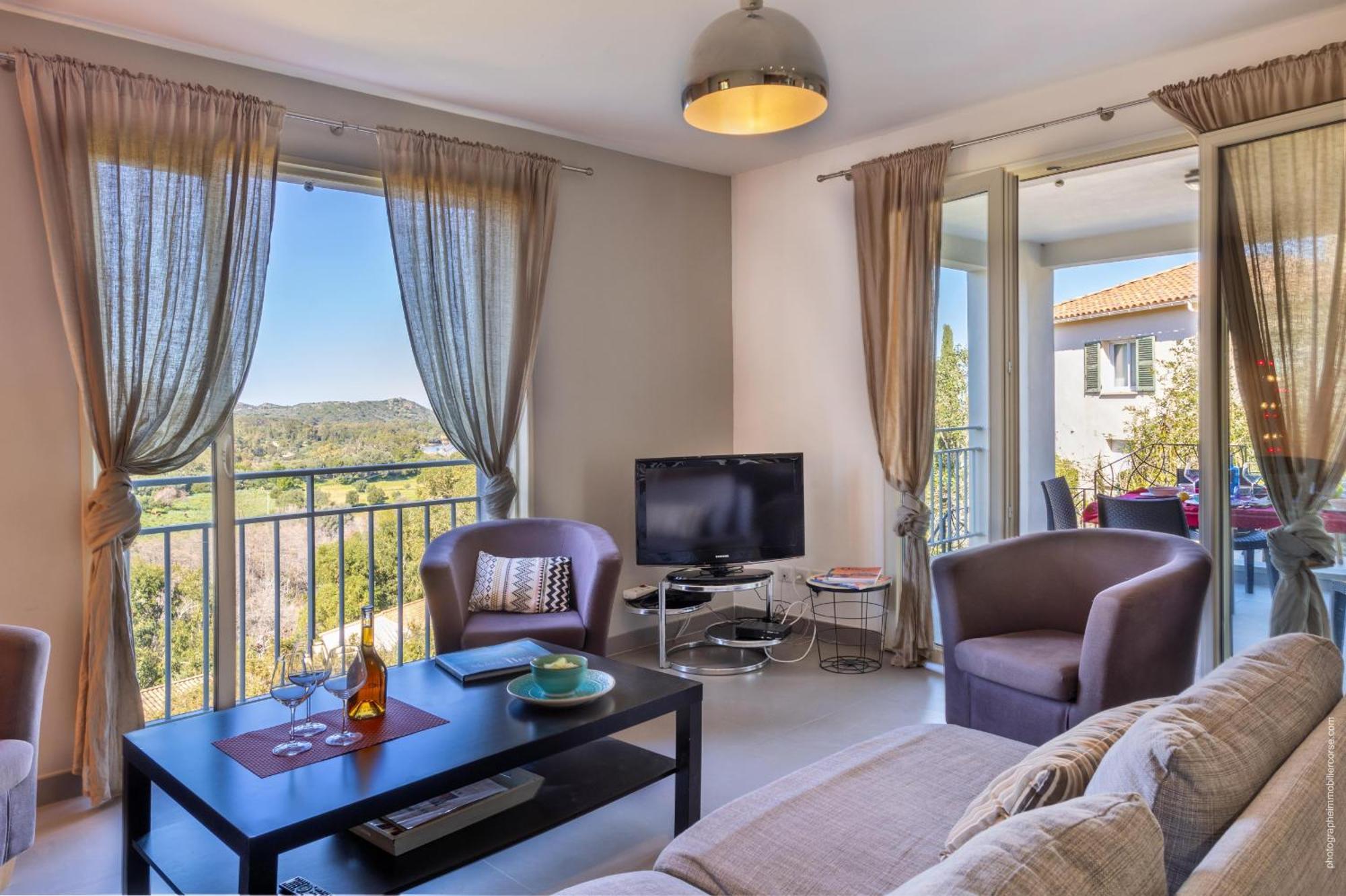 Appartement Vue Mer Fromontica Saint-Florent  Exterior photo